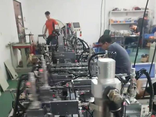 Water meter, electricity meter assembly machine