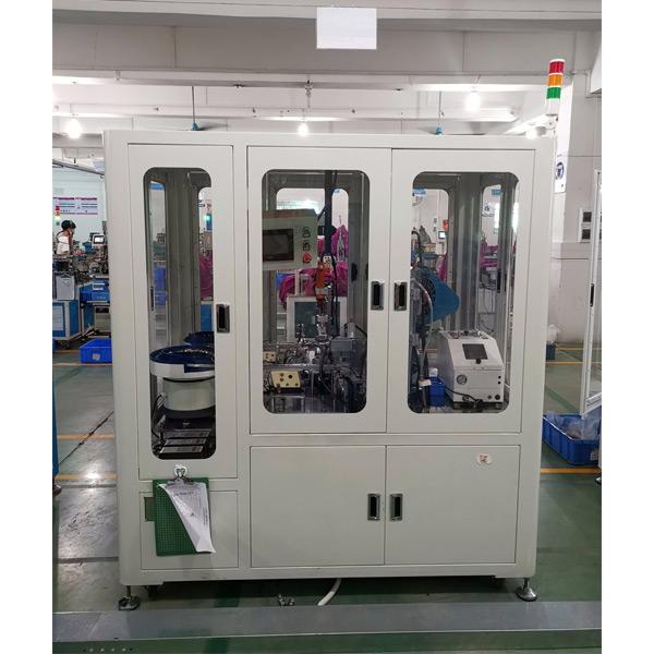 Automatic squat tooth anti-backlock screw machine