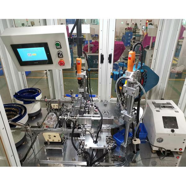 Automatic squat tooth anti-backlock screw machine 1